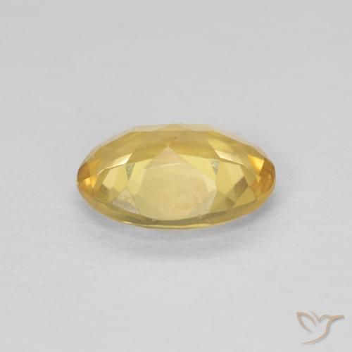 Beryl Gemstone in 8 x 6 mm (calibrated) Size for Sale, Beryl Stone in Golden Color