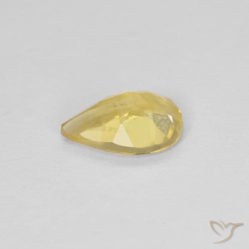 Beryl Gemstone in 6.9 x 4.6 mm Size for Sale, Beryl Stone in Golden Orange Color