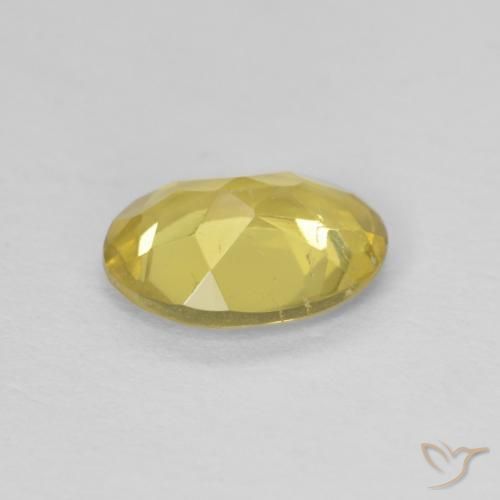 Beryl Gemstone in 8 x 6 mm (calibrated) Size for Sale, Beryl Stone in Tuscany Yellow Color