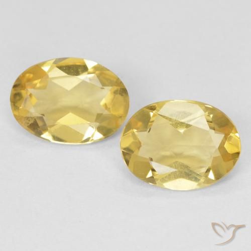 1.68ctw Natural Tuscany Yellow Beryl, Oval, VVS-VS