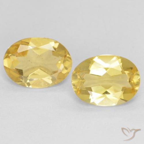2.19ctw Natural Light Golden-Yellow Beryl, Oval, VS