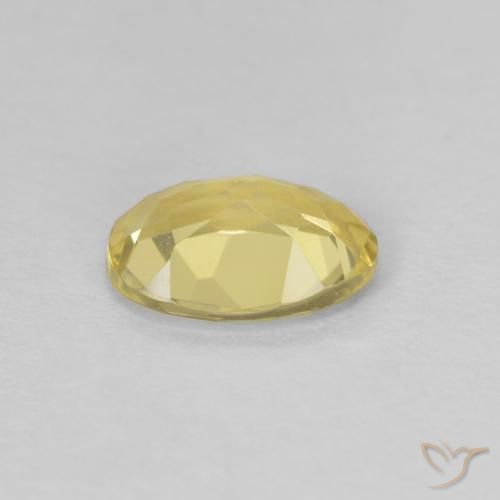 Beryl Gemstone in 7 x 5 mm (calibrated) Size for Sale, Beryl Stone in Pale Yellow Color