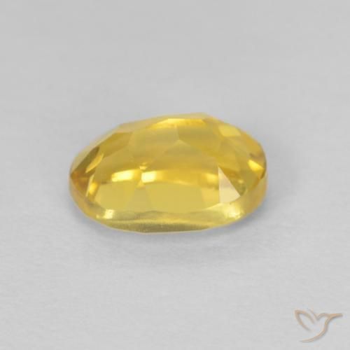 Beryl Gemstone in 7 x 5 mm (calibrated) Size for Sale, Beryl Stone in Honey Yellow Color