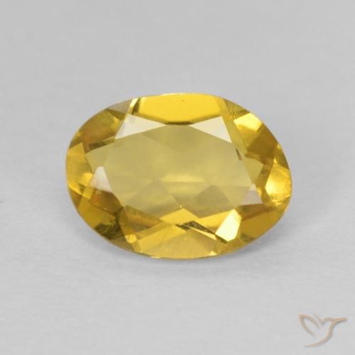 1.01ct Natural Honey Yellow Beryl, Oval, VVS