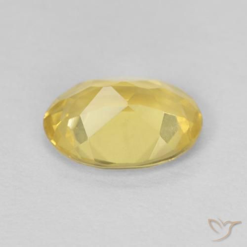 Beryl Gemstone in 8 x 6 mm (calibrated) Size for Sale, Beryl Stone in Light Yellow Color