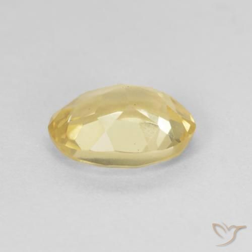 Beryl Gemstone in 8 x 6 mm (calibrated) Size for Sale, Beryl Stone in Light Golden-Yellow Color
