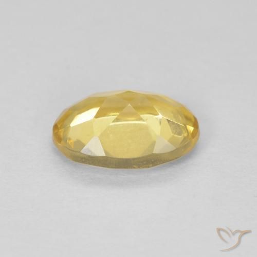 Beryl Gemstone in 7 x 5 mm (calibrated) Size for Sale, Beryl Stone in Light Gold Color