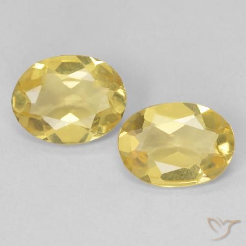 2.00ctw Natural Light Golden-Yellow Beryl, Oval, VVS-VS