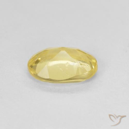 Beryl Gemstone in 7 x 5 mm (calibrated) Size for Sale, Beryl Stone in Light Yellow Color