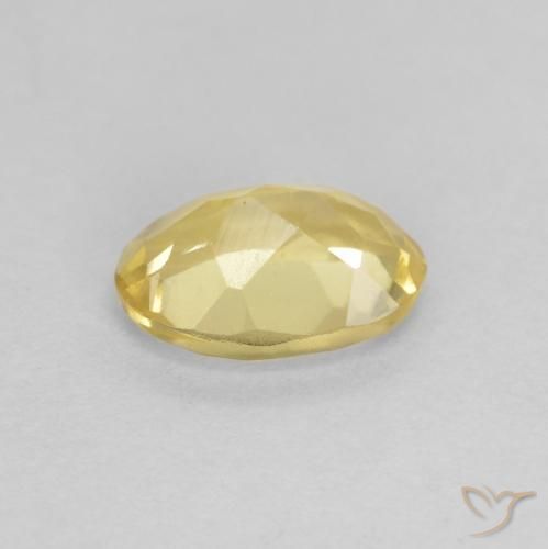 Beryl Gemstone in 7 x 5 mm (calibrated) Size for Sale, Beryl Stone in Light Gold Color