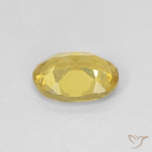 Beryl Gemstone in 8 x 6 mm (calibrated) Size for Sale, Beryl Stone in Light Golden-Yellow Color