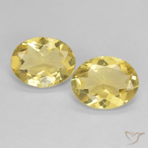 3.86ctw Natural Light Gold Beryl, Oval, VS