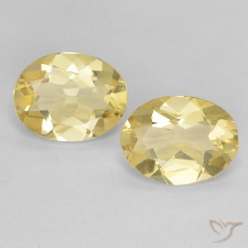 3.06ctw Natural Light Golden-Yellow Beryl, Oval, VVS