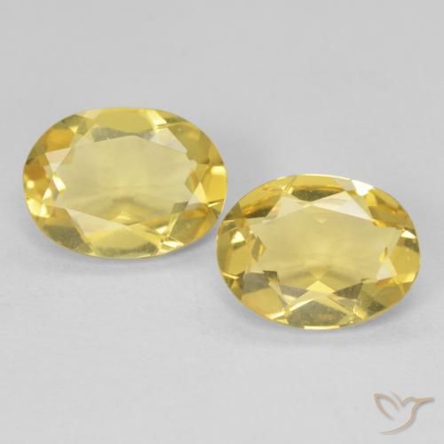 2.83ctw Natural Light Golden-Yellow Beryl, Oval, VVS