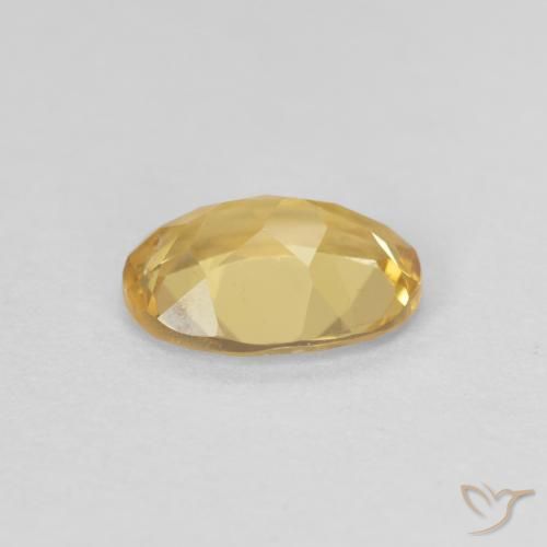 Beryl Gemstone in 7.8 x 5.7 mm Size for Sale, Beryl Stone in Light Golden Color