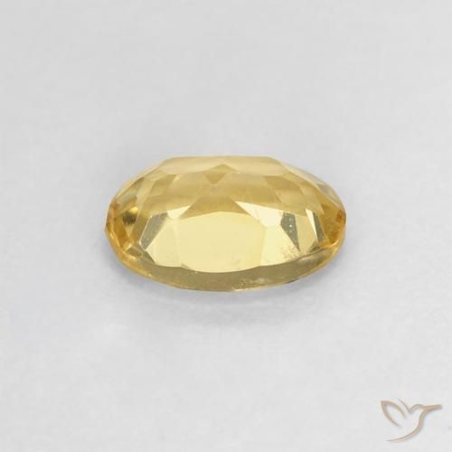 Beryl Gemstone in 7 x 5 mm (calibrated) Size for Sale, Beryl Stone in Golden Color