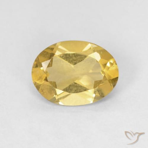 1.06ct Natural Golden Beryl, Oval, VS
