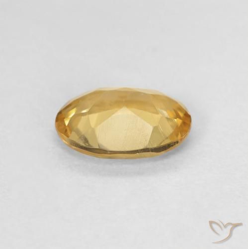 Beryl Gemstone in 8 x 6 mm (calibrated) Size for Sale, Beryl Stone in Light Golden Color