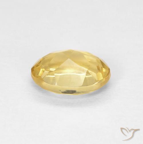 Beryl Gemstone in 8 x 6 mm (calibrated) Size for Sale, Beryl Stone in Golden Orange Color
