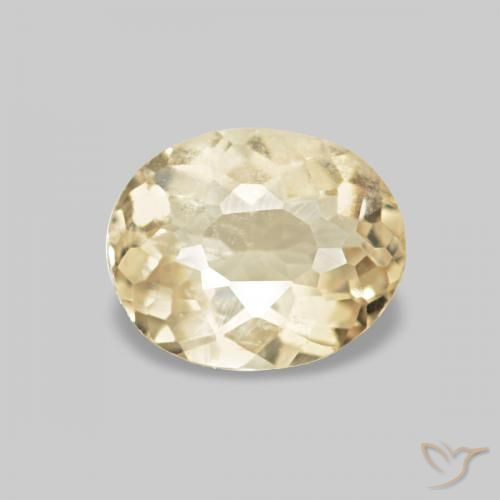 0.28ct Earthy Yellow Beryl, Oval, VS