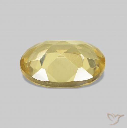 Beryl Gemstone in 8 x 6 mm (calibrated) Size for Sale, Beryl Stone in Light Yellow Color