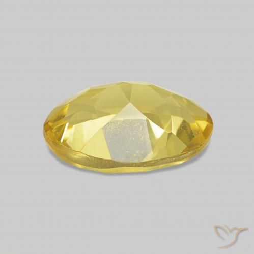 Beryl Gemstone in 7 x 5 mm (calibrated) Size for Sale, Beryl Stone in Medium Golden Color