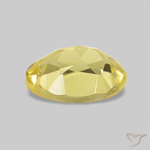 Beryl Gemstone in 8 x 6 mm (calibrated) Size for Sale, Beryl Stone in Light Yellow Color