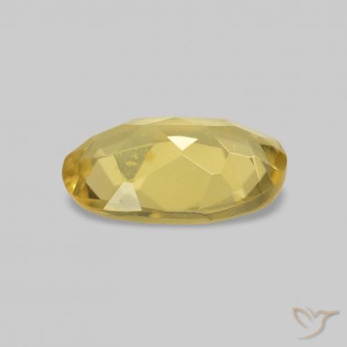 Beryl Gemstone in 6.8 x 4.7 mm Size for Sale, Beryl Stone in Light Yellow Color