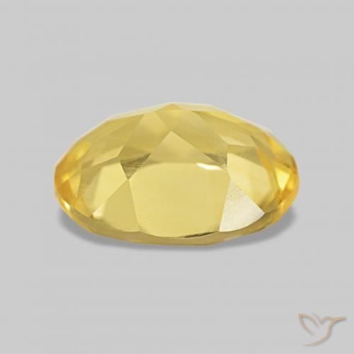 Beryl Gemstone in 9.7 x 7.7 mm Size for Sale, Beryl Stone in Golden Orange Color