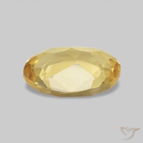 Beryl Gemstone in 8 x 6 mm (calibrated) Size for Sale, Beryl Stone in Golden Orange Color
