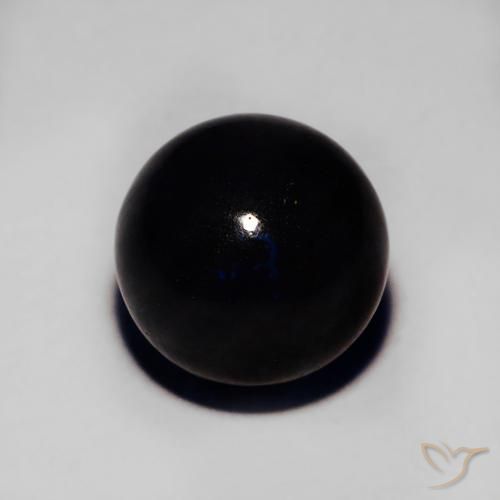 2.16 ct Multicolor Black Opal Stone, Natural Black Opal in Ball Shape for Sale