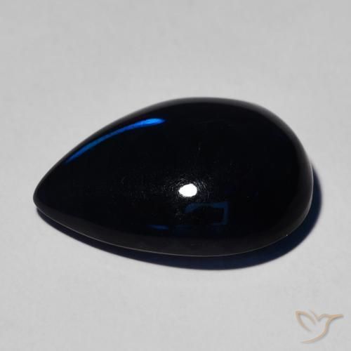 Black Opal Gemstone in 18 x 13 mm (calibrated) Size for Sale, Black Opal Stone in Multicolor Color