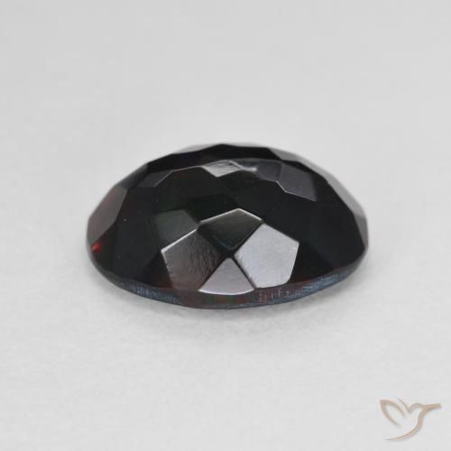 Black Opal Gemstone in 11.9 x 9.3 mm Size for Sale, Black Opal Stone in Multicolor Color