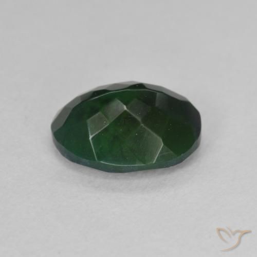 Black Opal Gemstone in 9.6 x 7.1 mm Size for Sale, Black Opal Stone in Multicolor Color