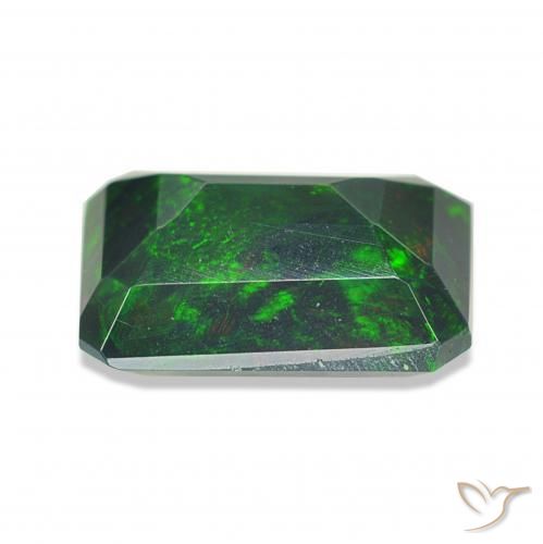 Black Opal Gemstone in 8.5 x 6.2 mm Size for Sale, Black Opal Stone in Multicolor Color