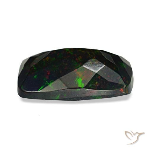 Black Opal Gemstone in 11.5 x 6.5 mm Size for Sale, Black Opal Stone in Multicolor Color