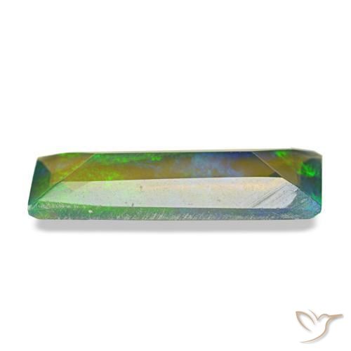 Black Opal Gemstone in 12.8 x 4.5 mm Size for Sale, Black Opal Stone in Multicolor Color