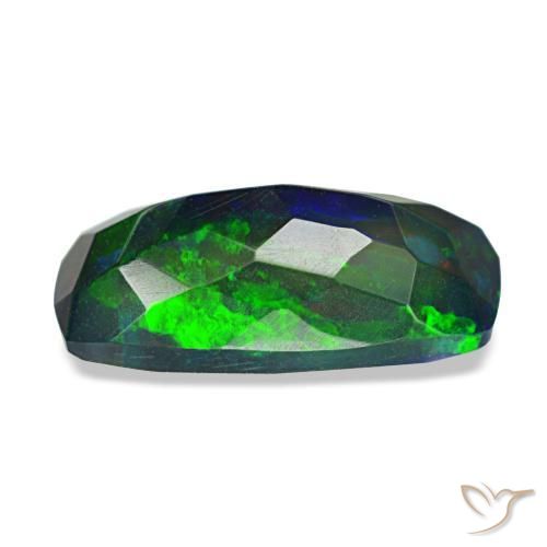 Black Opal Gemstone in 12.6 x 6.3 mm Size for Sale, Black Opal Stone in Multicolor Color