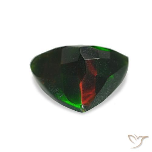 Black Opal Gemstone in 8 x 5 mm (calibrated) Size for Sale, Black Opal Stone in Multicolor Color