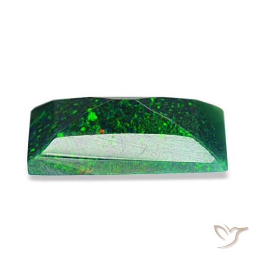 Black Opal Gemstone in 11.8 x 6.9 mm Size for Sale, Black Opal Stone in Multicolor Color