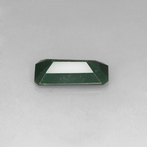 Bloodstone Gemstone in 14 x 7 mm Size for Sale, Bloodstone Stone in Spotted Green Color