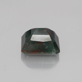 Bloodstone Gemstone in 11 x 9 mm (calibrated) Size for Sale, Bloodstone Stone in Spotted Green Color