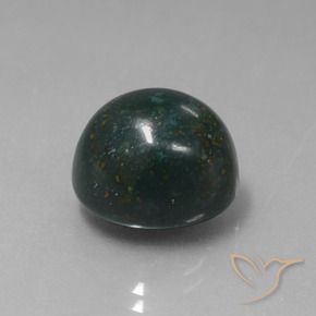 10.23 ct Multicolor Bloodstone Stone, Natural Bloodstone in Oval Cabochon Shape for Sale