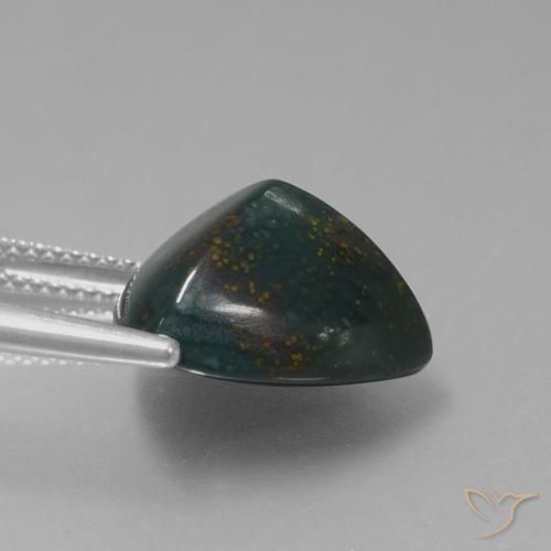 Bloodstone Gemstone in 15 x 15 mm (calibrated) Size for Sale, Bloodstone Stone in Multicolor Color
