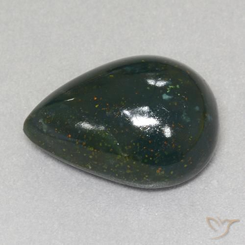 Bloodstone Gemstone in 18 x 13 mm (calibrated) Size for Sale, Bloodstone Stone in Multicolor Color