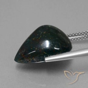 Bloodstone Gemstone in 16 x 12 mm (calibrated) Size for Sale, Bloodstone Stone in Multicolor Color