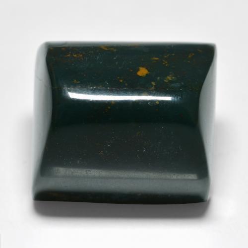 36.7ct Baguette Cabochon Spotted Green Bloodstone for sale thumb image of 36.7ct Baguette Cabochon Spotted Green Bloodstone (ID: 482106)