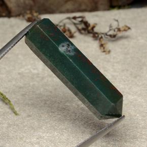 Bloodstone Gemstone in 31.7 x 9.1 mm Size for Sale, Bloodstone Stone in Multicolor Color
