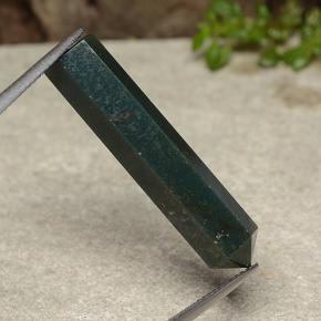 Bloodstone Gemstone in 31.7 x 7.3 mm Size for Sale, Bloodstone Stone in Multicolor Color