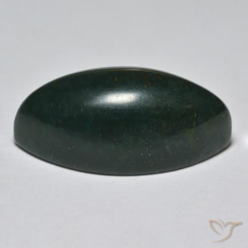 Bloodstone Gemstone in 20.9 x 9.7 mm Size for Sale, Bloodstone Stone in Multicolor Color
